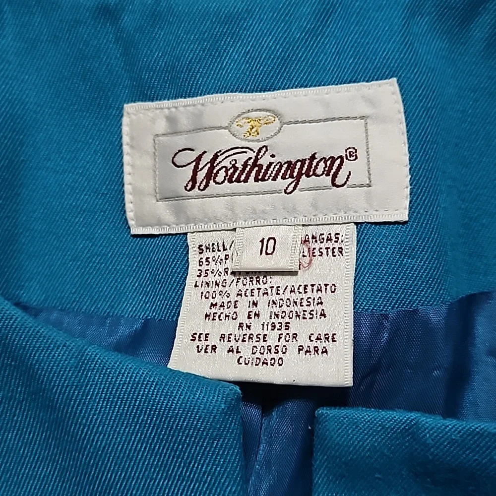 Worthington Women's 2pc Skirt Suit Matching Set Size 10 #W-820